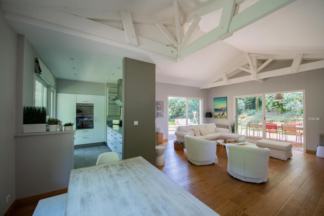 Villa de 4 chambres a Arcachon a 650 m de la plage avec jardin clos et wifi Extérieur photo